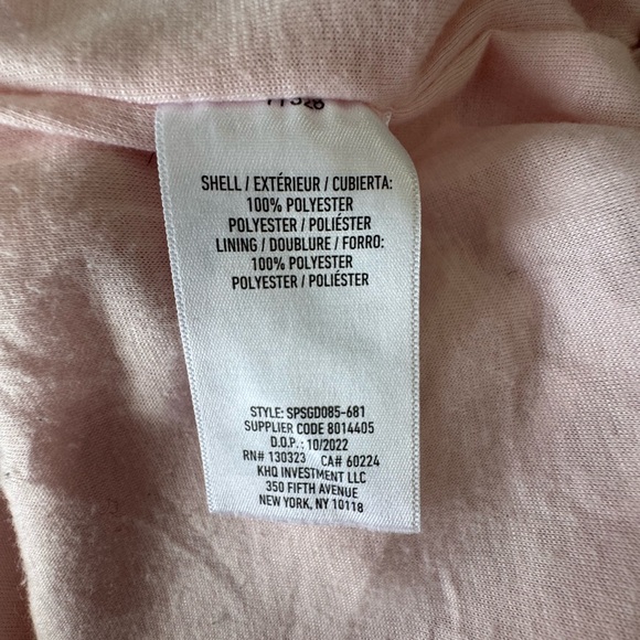 Spyder Light Pink Hooded Jacket w Black logo. rain/windbreaker sz XL - Picture 10 of 11